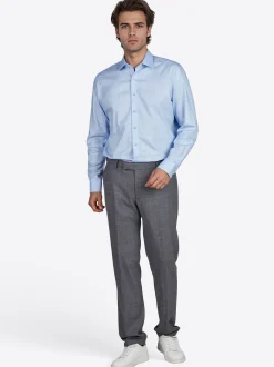 Pierre Cardin Herren Hemd in hellblau - Ärmel: langarm