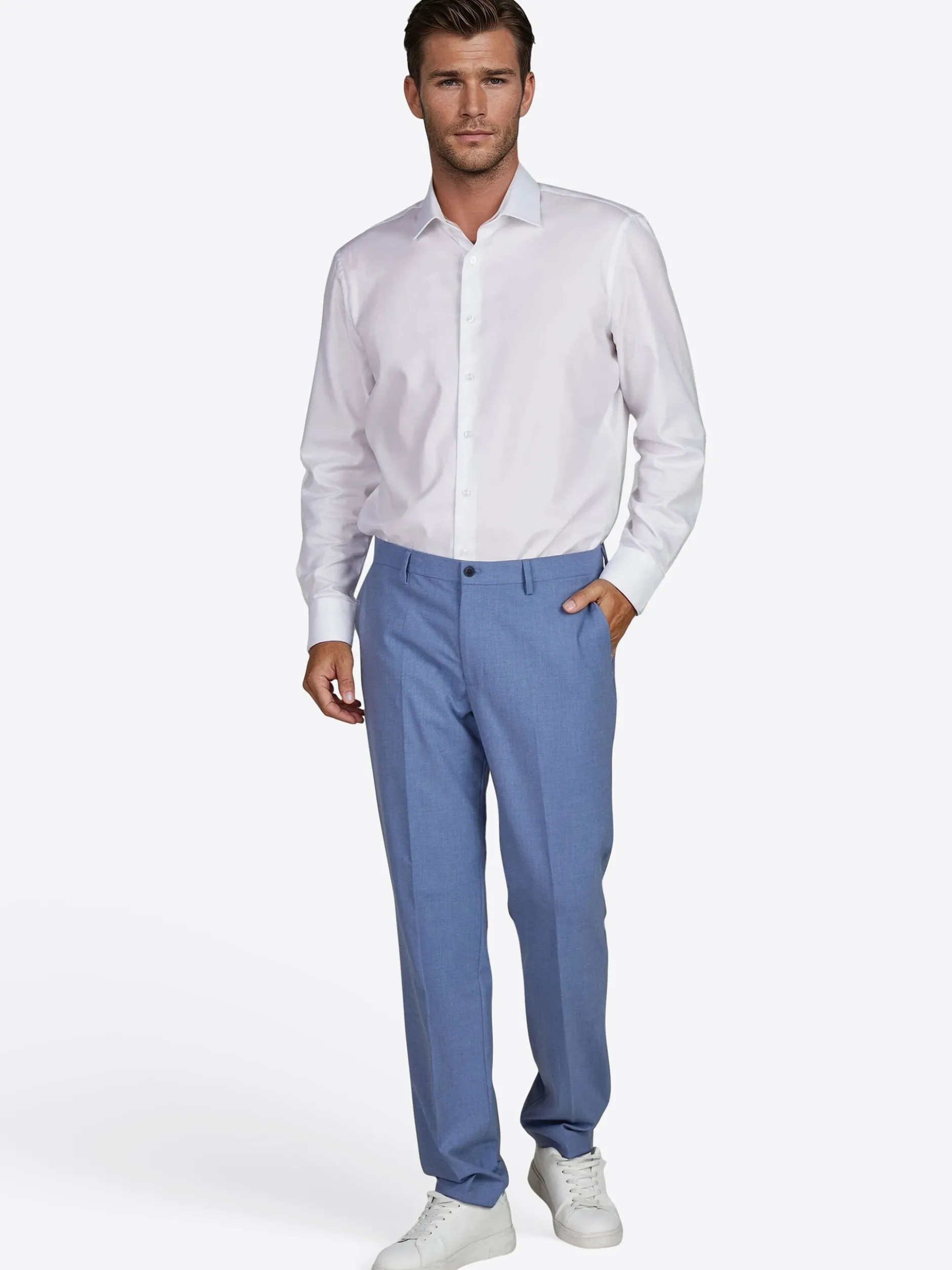 Pierre Cardin Herren Hose Bertrand in grau
