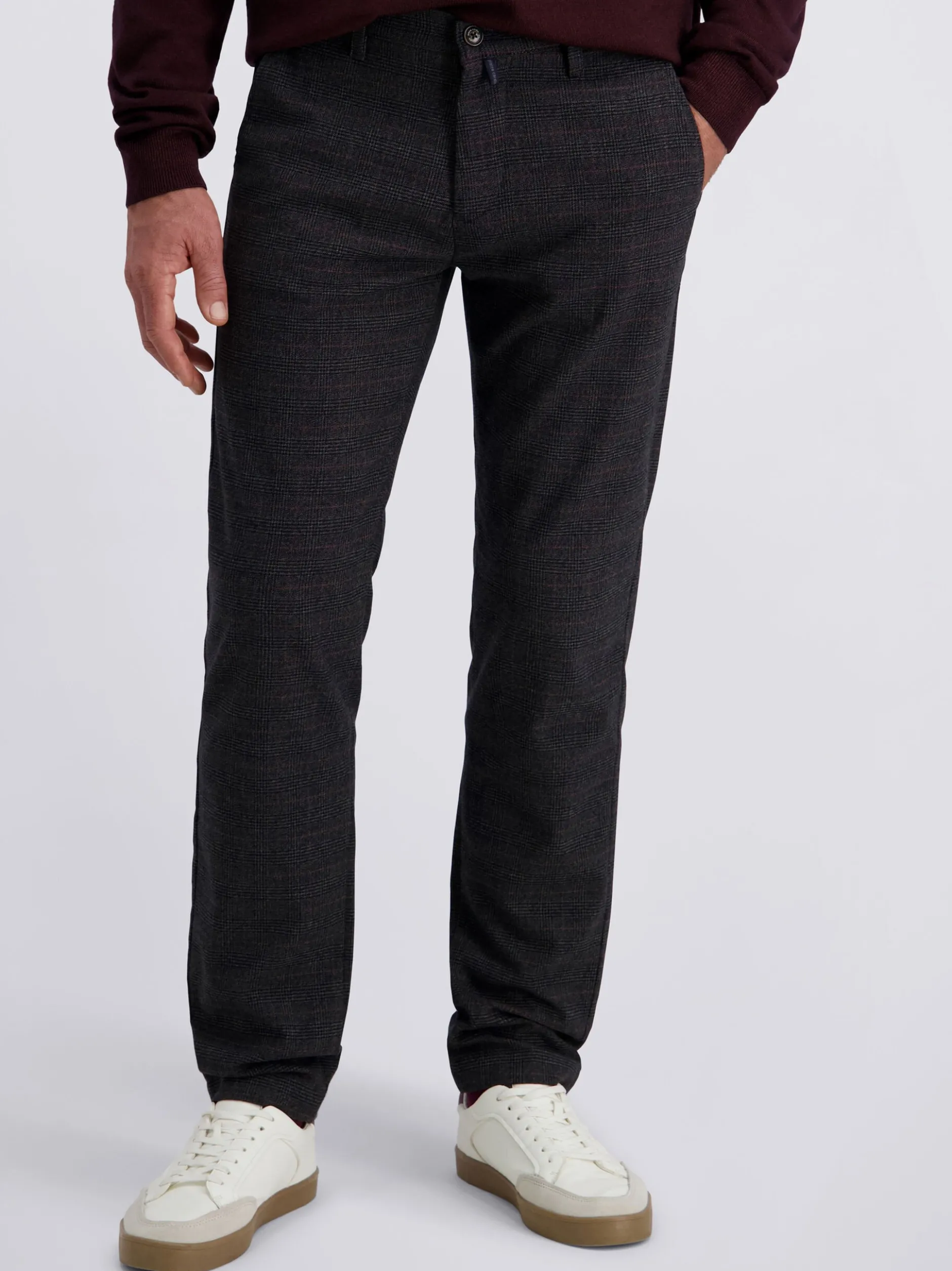 Pierre Cardin Herren Hose Calais in grau