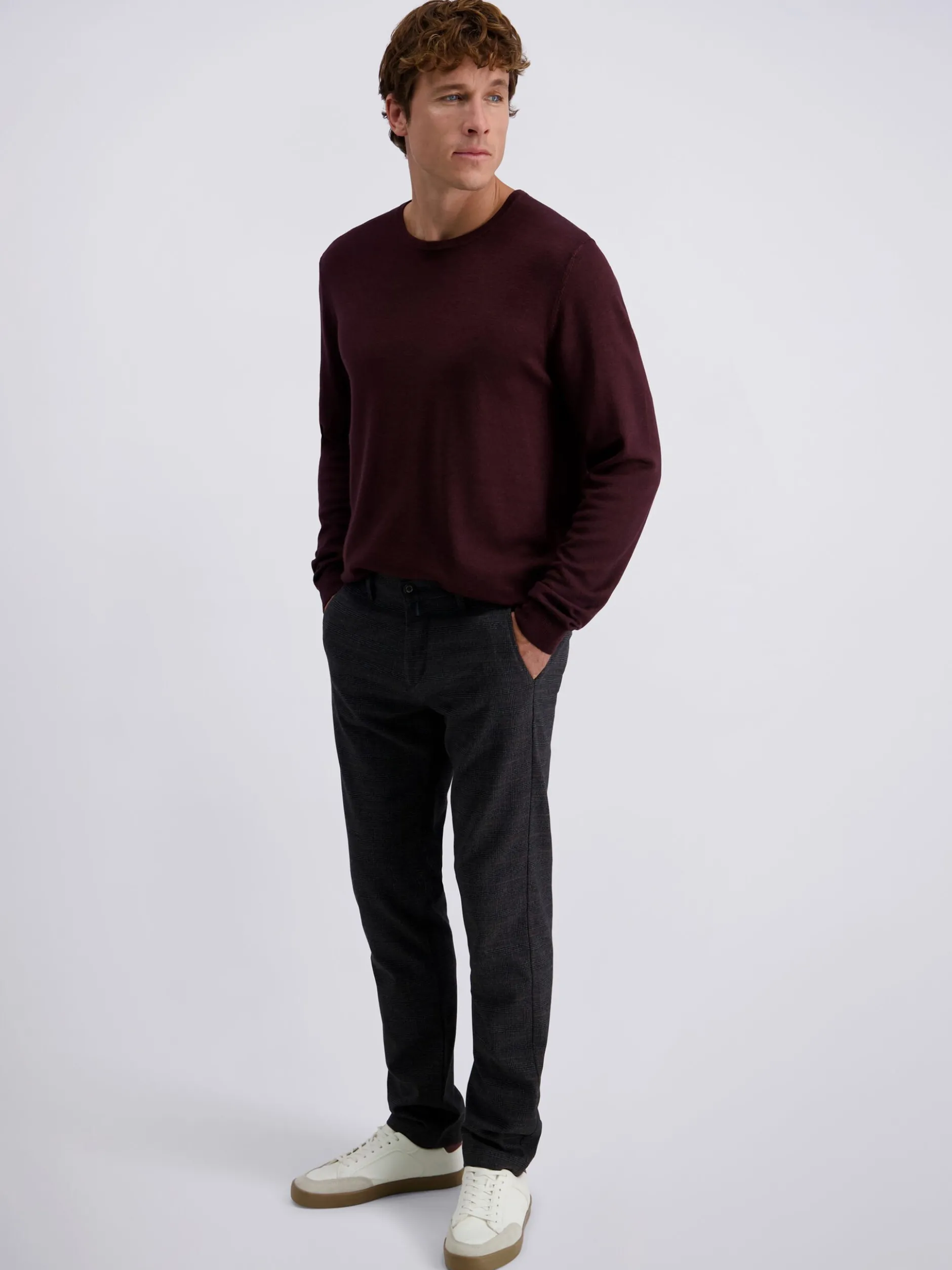 Pierre Cardin Herren Hose Calais in grau