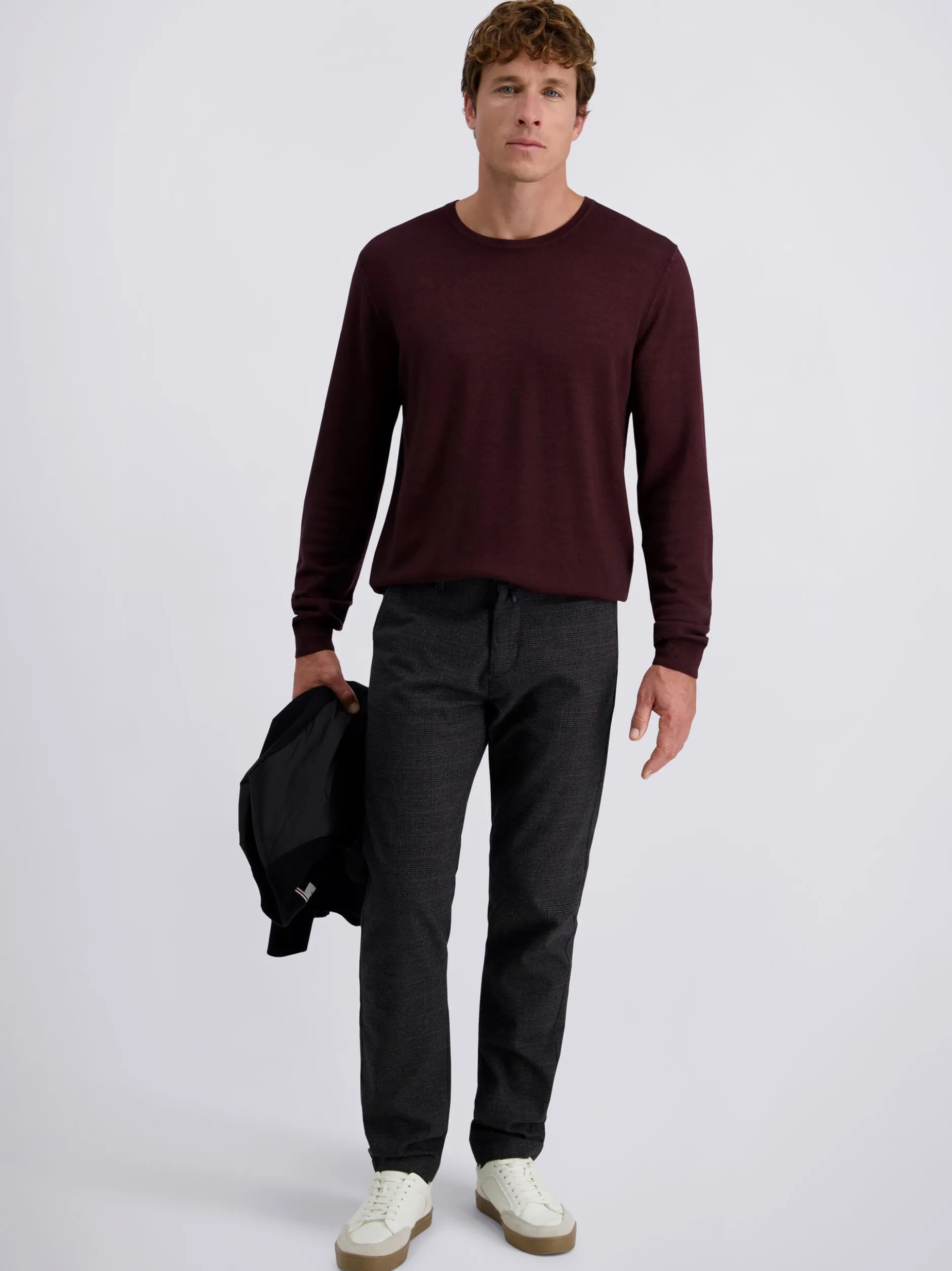 Pierre Cardin Herren Hose Calais in grau