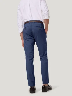 Pierre Cardin Herren Hose Calais in blau - Länge: lang