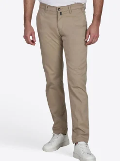 Pierre Cardin Herren Hose Calais in beige - Länge: lang
