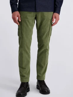 Pierre Cardin Herren Hose Cean in oliv - Länge: verkürzt