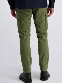 Pierre Cardin Herren Hose Cean in oliv - Länge: verkürzt