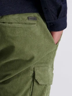 Pierre Cardin Herren Hose Cean in oliv - Länge: verkürzt