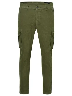Pierre Cardin Herren Hose Cean in oliv - Länge: verkürzt