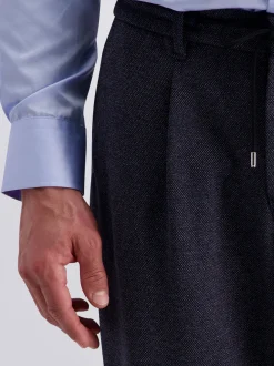 Pierre Cardin Herren Hose Crozon in blau - Länge: lang