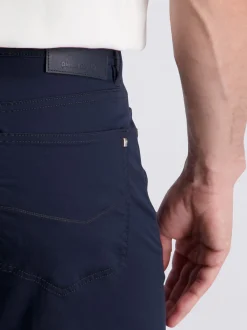 Pierre Cardin Herren Hose Laval in blau - Länge: lang