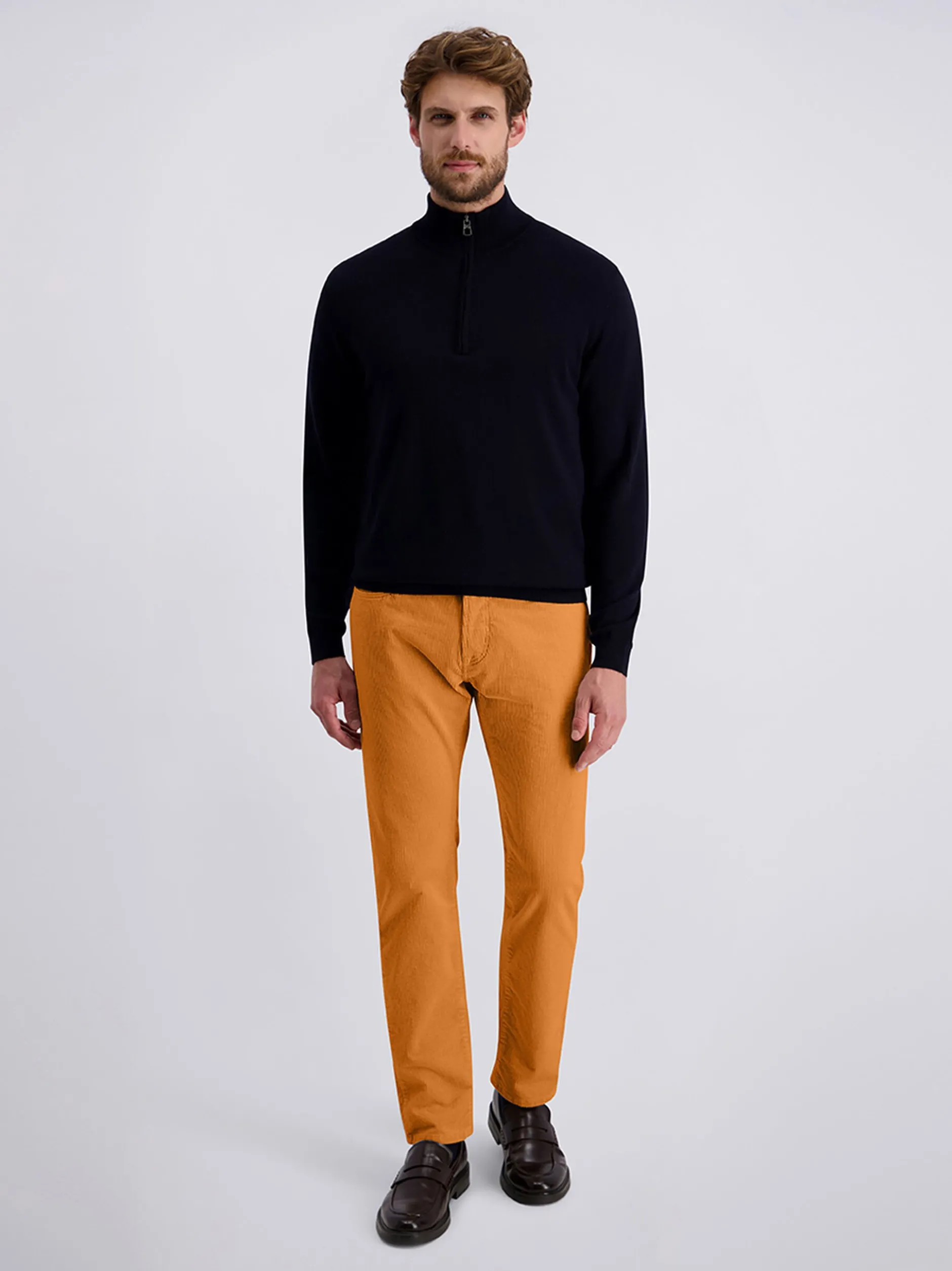Pierre Cardin Herren Hose Laval in braun