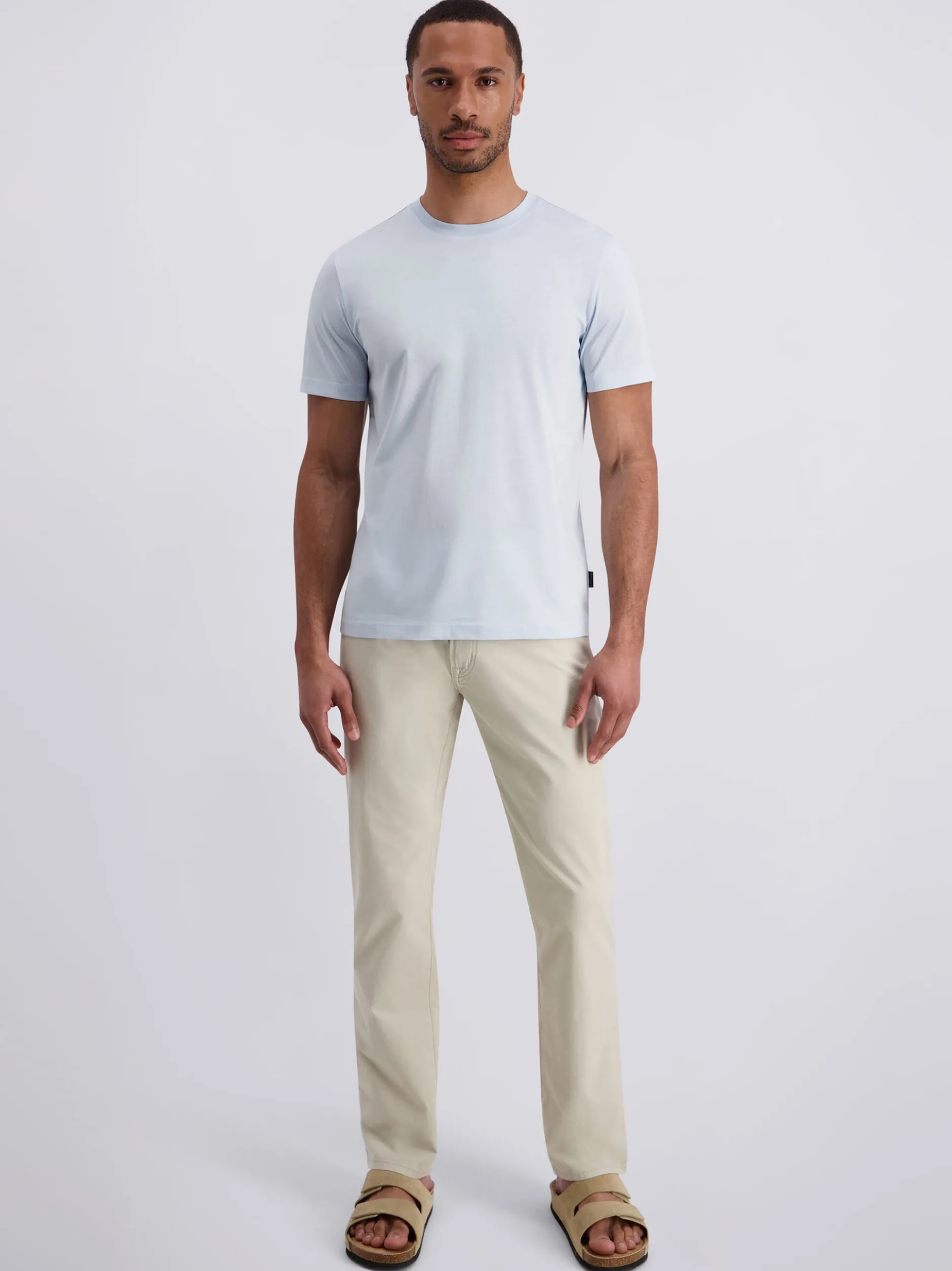 Pierre Cardin Herren Hose Laval in beige - Länge: lang
