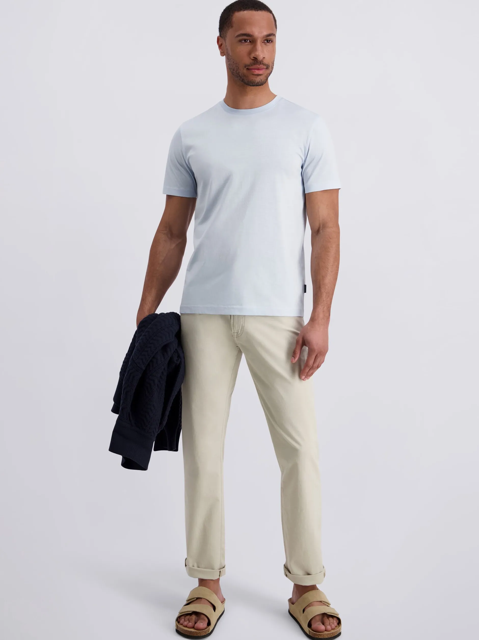 Pierre Cardin Herren Hose Laval in beige - Länge: lang