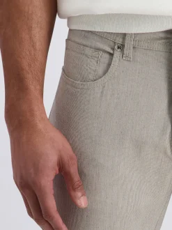 Pierre Cardin Herren Hose Lyon in beige - Länge: lang