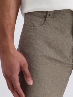 Pierre Cardin Herren Hose Lyon in beige - Länge: lang