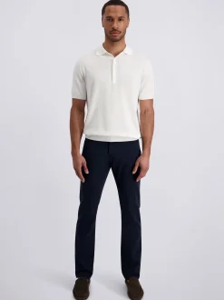 Pierre Cardin Herren Hose Lyon in blau - Länge: lang