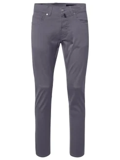 Pierre Cardin Herren Hose - Lyon in blau - Länge: lang