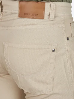 Pierre Cardin Herren Hose - Lyon in beige - Länge: lang