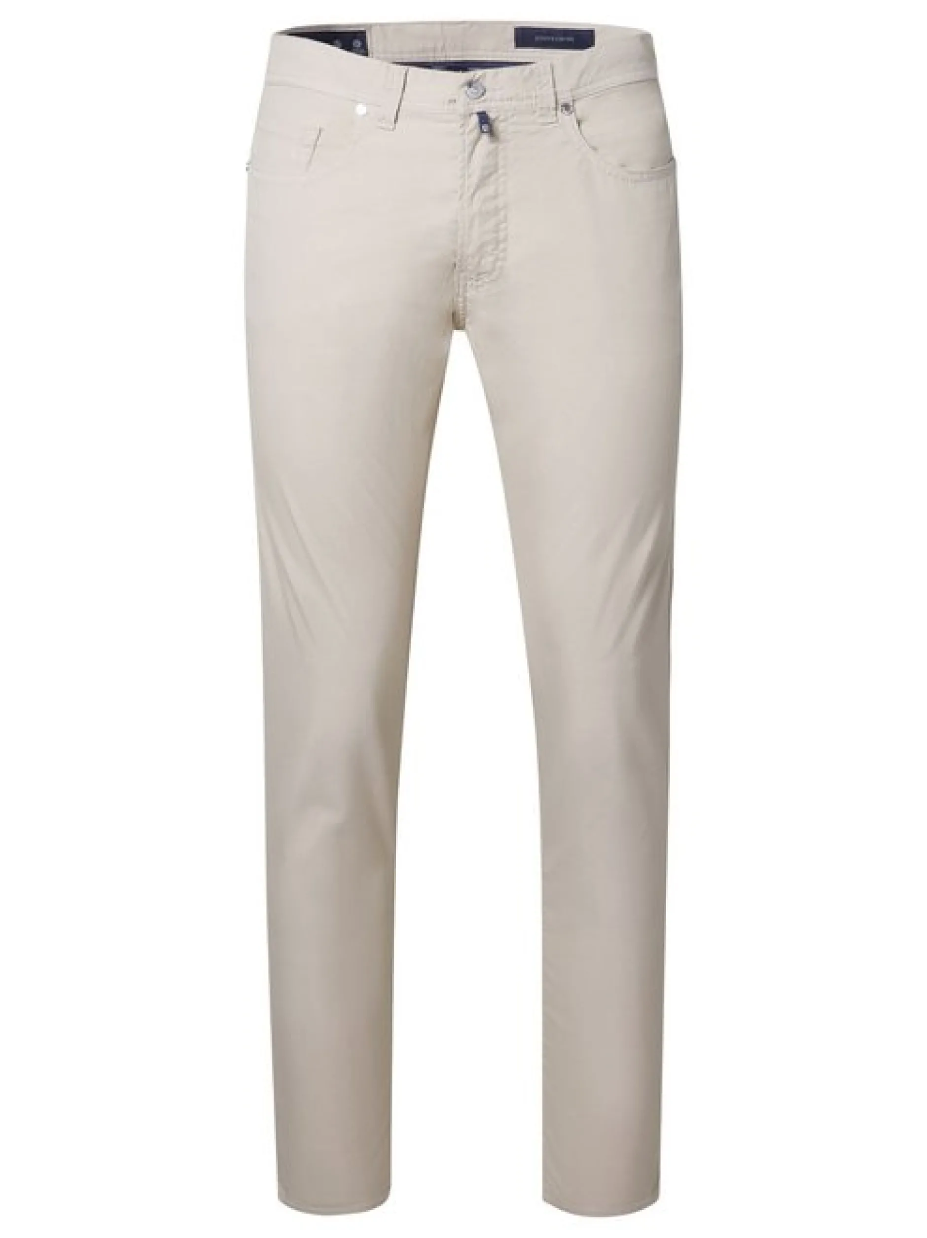 Pierre Cardin Herren Hose - Lyon in beige - Länge: lang
