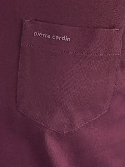 Pierre Cardin Herren Langarmshirt in rot