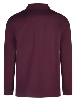 Pierre Cardin Herren Langarmshirt in rot
