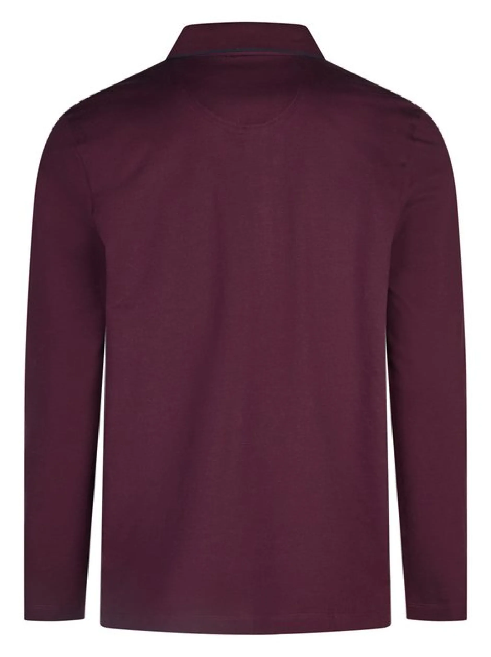 Pierre Cardin Herren Langarmshirt in rot