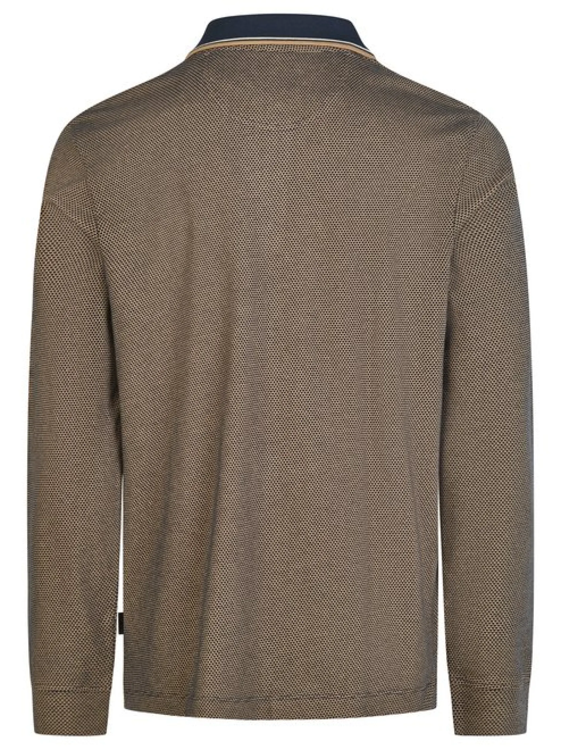 Pierre Cardin Herren Langarmshirt in braun