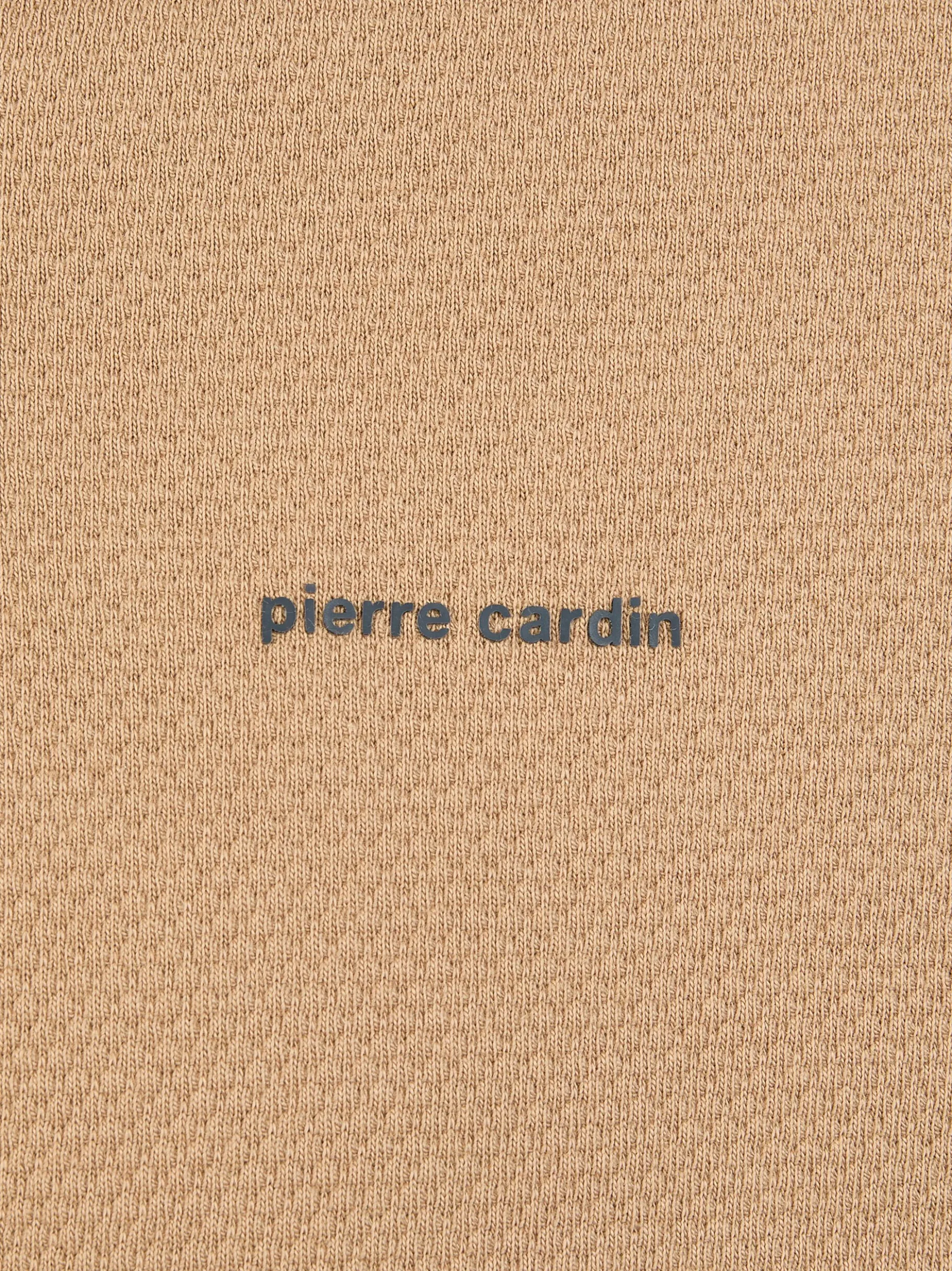 Pierre Cardin Herren Langarmshirt in camel