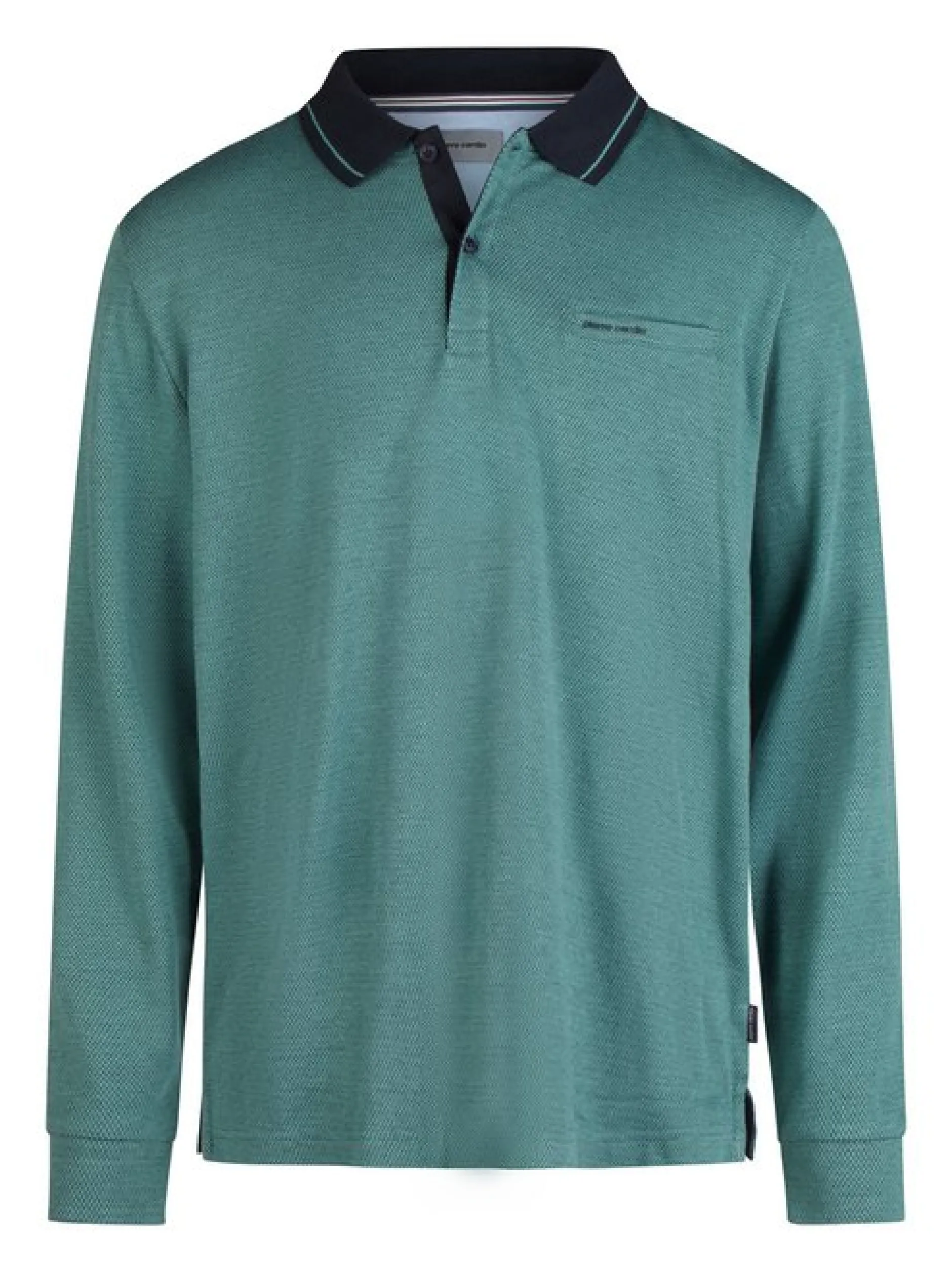Pierre Cardin Herren Langarmshirt in grün