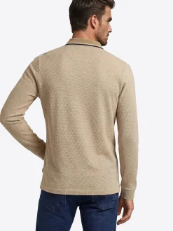 Pierre Cardin Herren Langarmshirt in beige