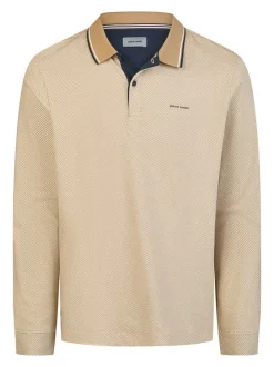 Pierre Cardin Herren Langarmshirt in beige