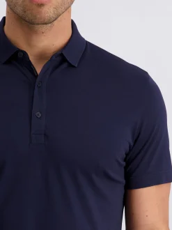 Pierre Cardin Herren Poloshirt in blau - Ärmel: kurzarm