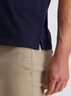 Pierre Cardin Herren Poloshirt in blau - Ärmel: kurzarm