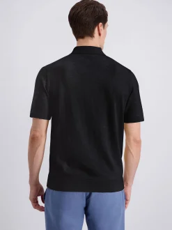 Pierre Cardin Herren Poloshirt in blau - Ärmel: kurzarm