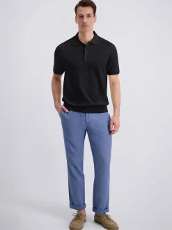 Pierre Cardin Herren Poloshirt in blau - Ärmel: kurzarm