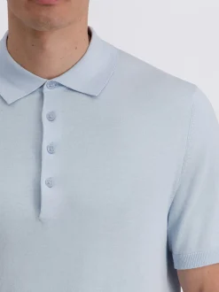 Pierre Cardin Herren Poloshirt in hellblau