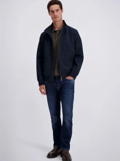 Pierre Cardin Herren Poloshirt in schwarz