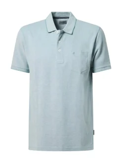 Pierre Cardin Herren Polo-Shirt in mint - Ärmel: kurzarm