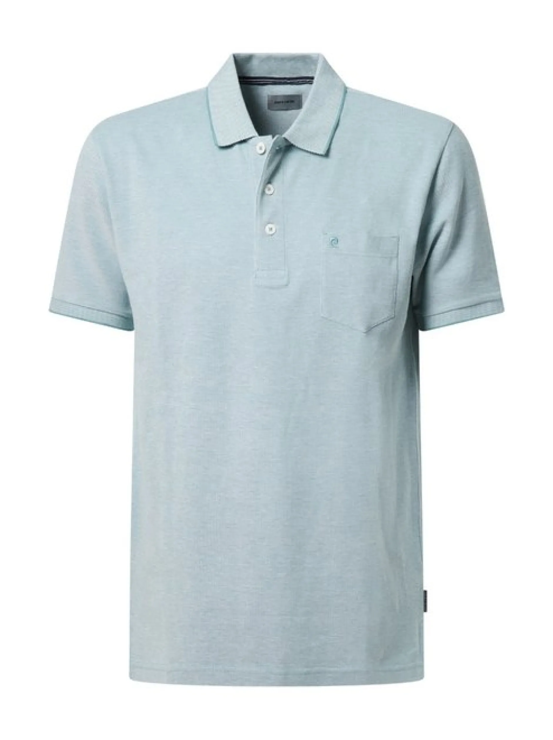 Pierre Cardin Herren Polo-Shirt in mint - Ärmel: kurzarm