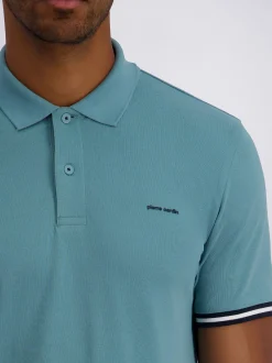 Pierre Cardin Herren Poloshirt in hellblau