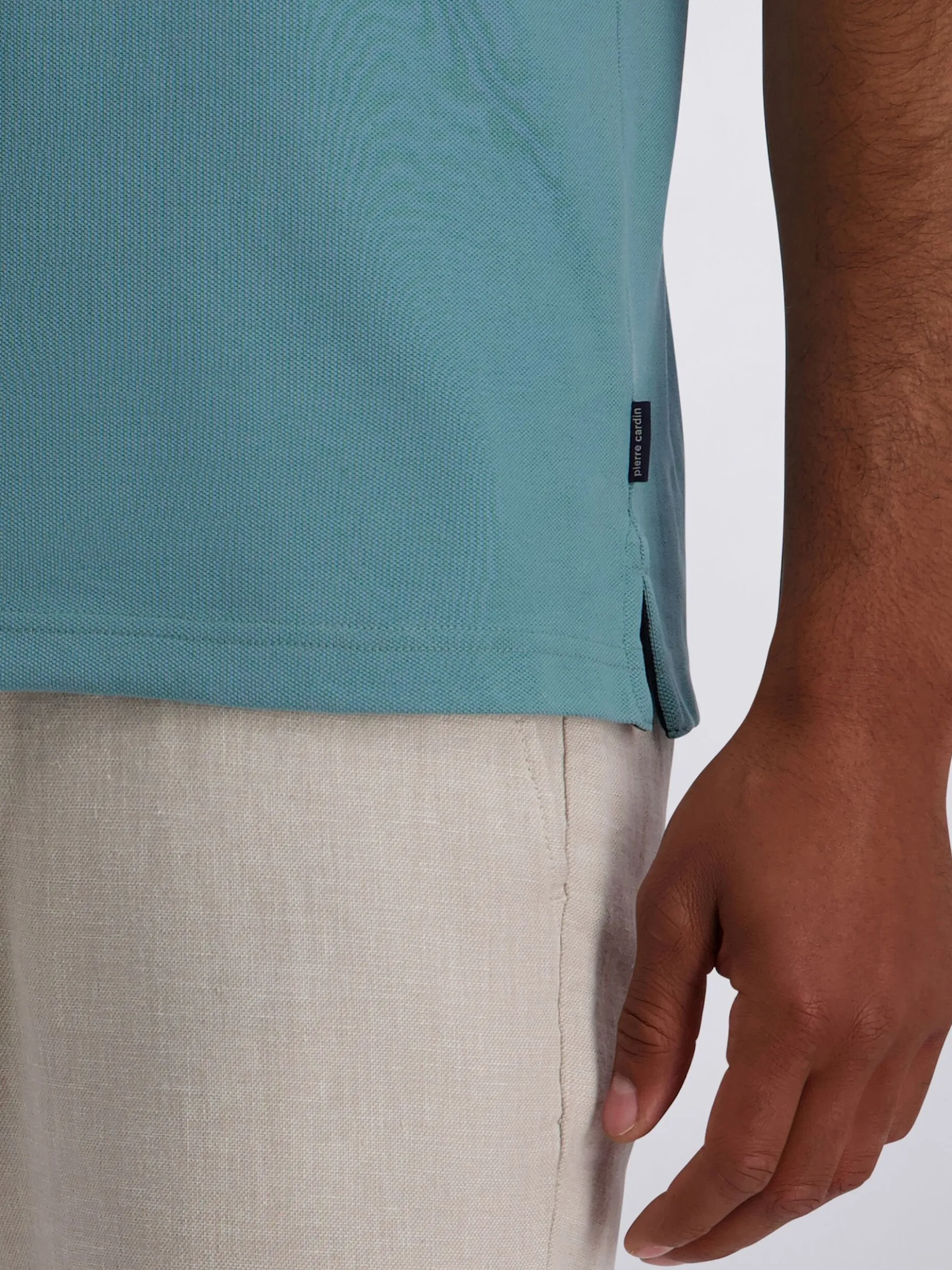 Pierre Cardin Herren Poloshirt in hellblau