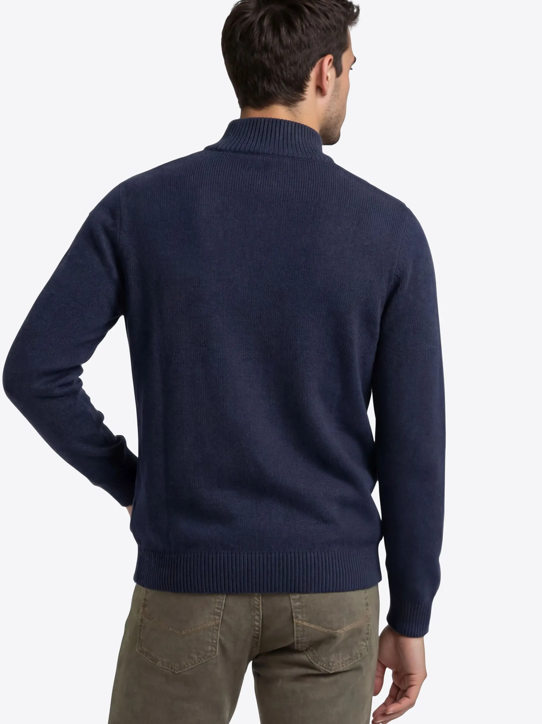 Pierre Cardin Herren Pullover in blau - Ärmel: langarm
