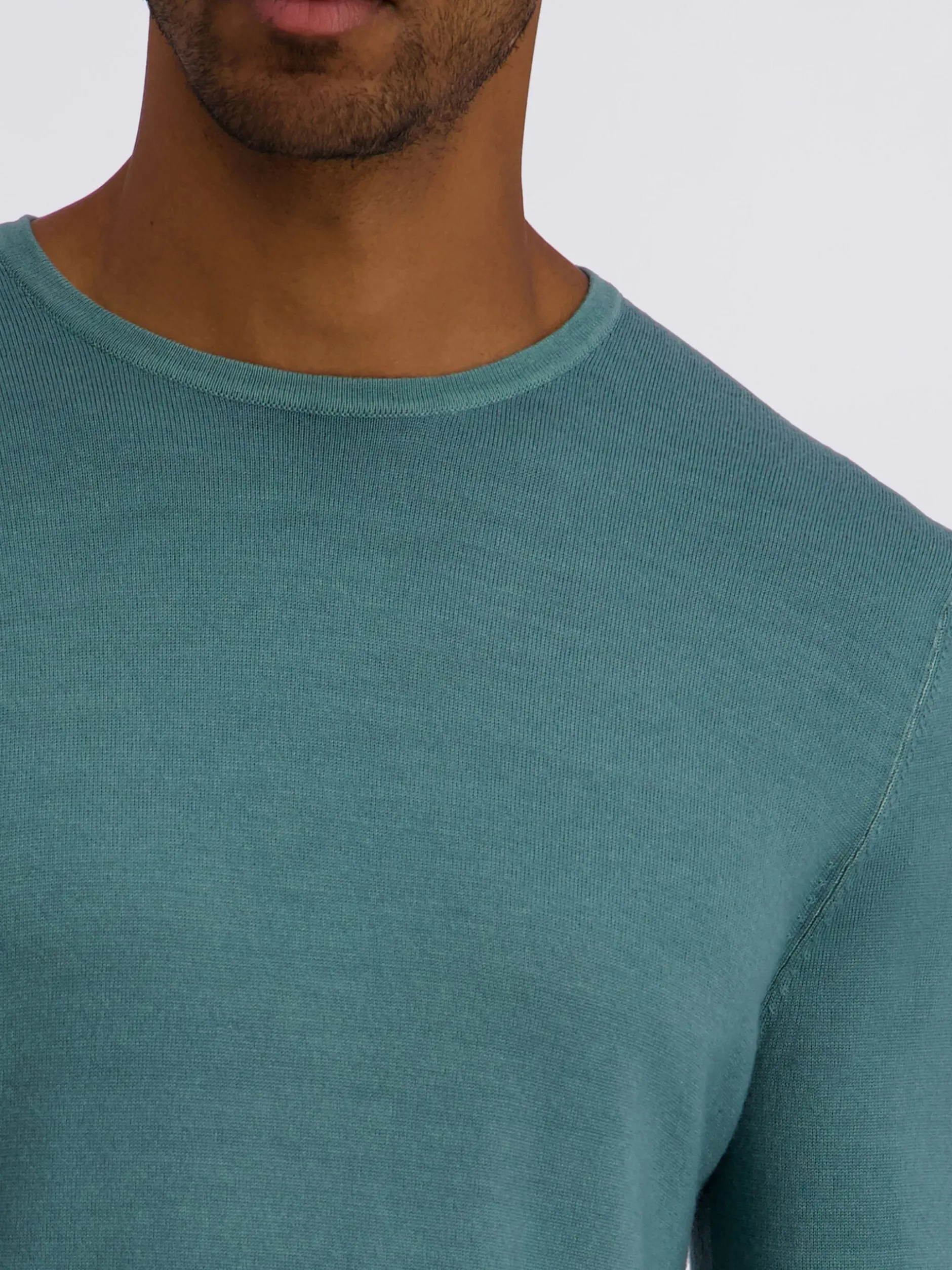 Pierre Cardin Herren Pullover in petrol - Ärmel: langarm