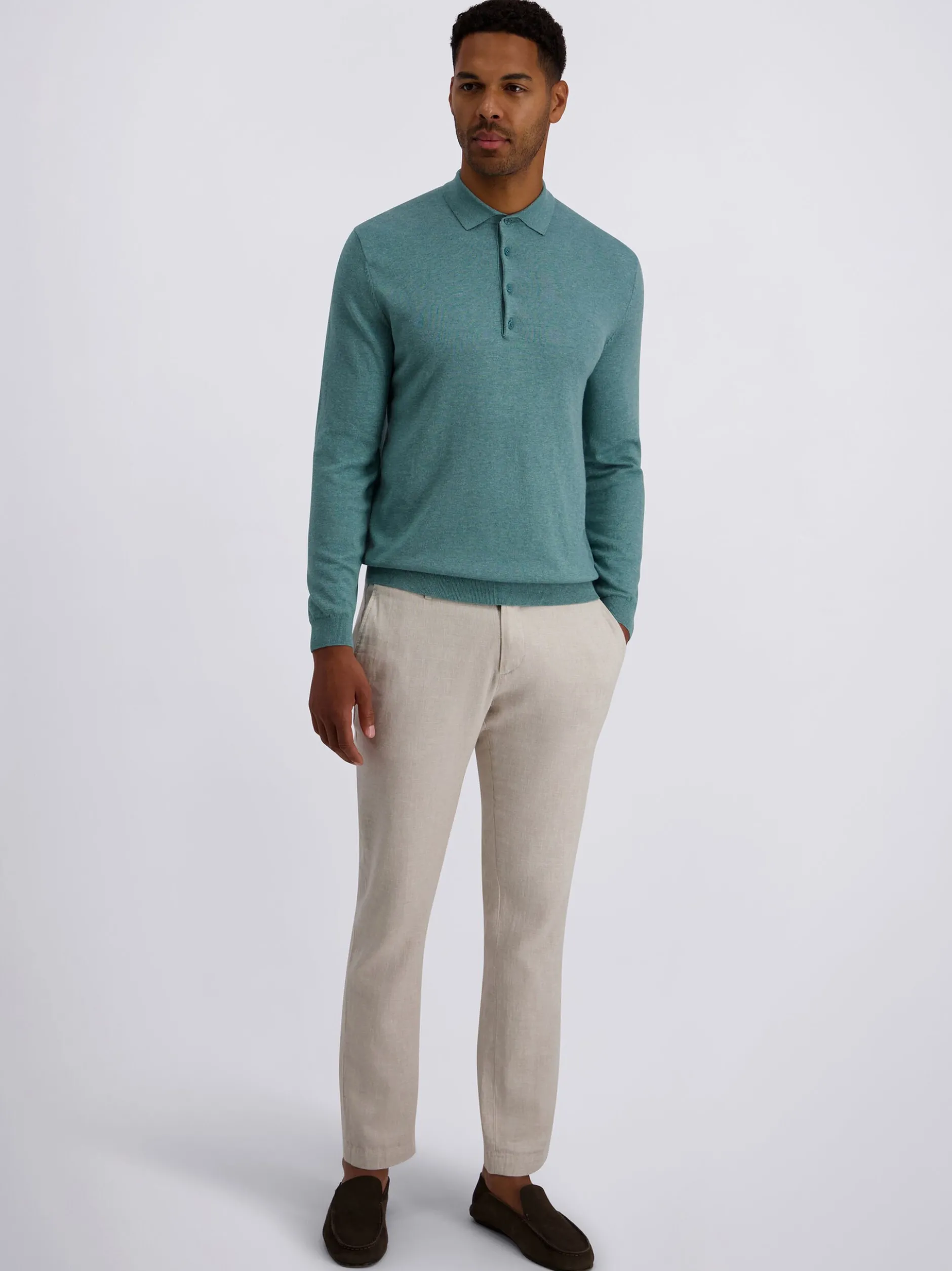 Pierre Cardin Herren Pullover in blau - Ärmel: langarm