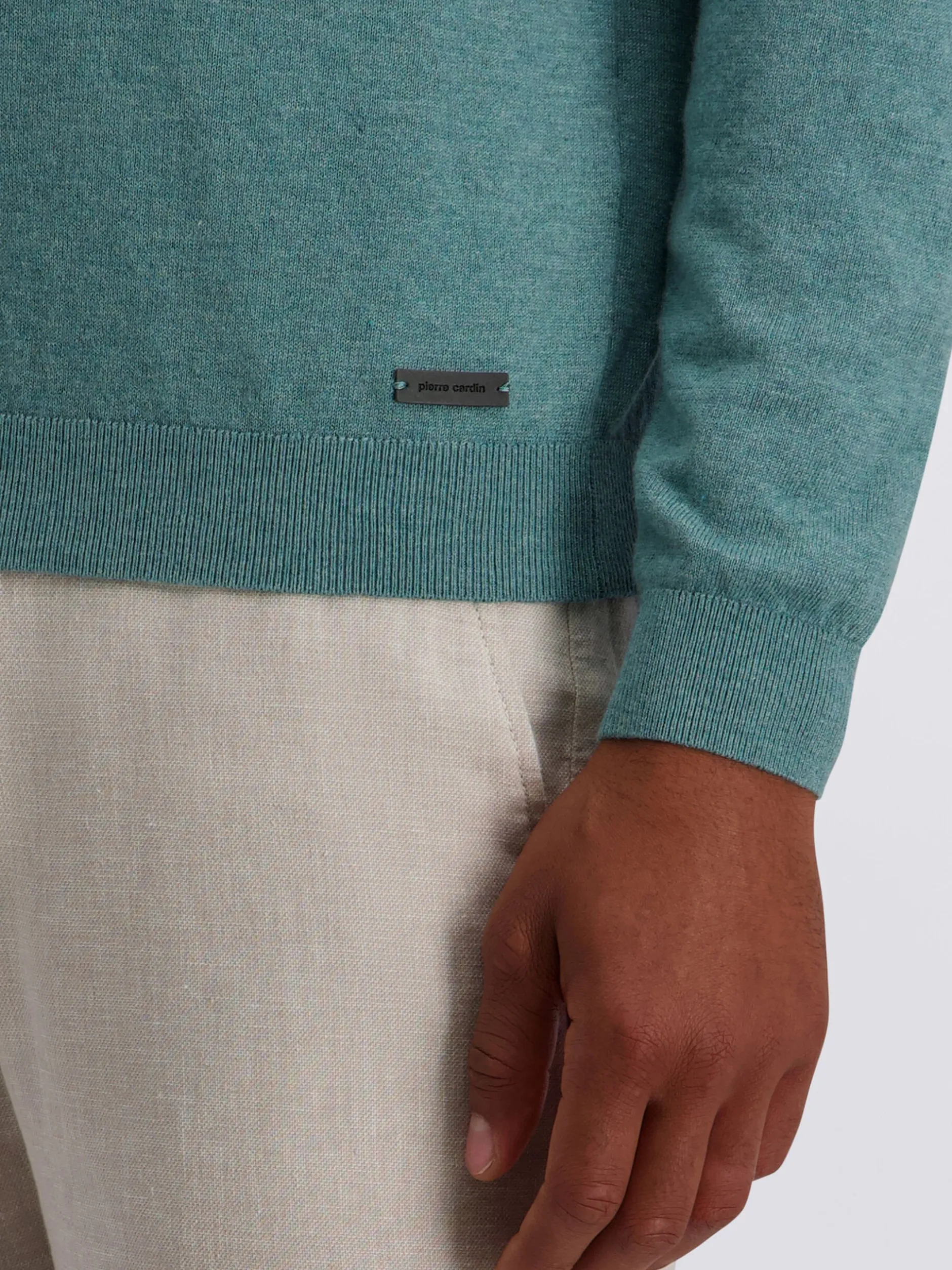 Pierre Cardin Herren Pullover in blau - Ärmel: langarm