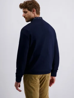 Pierre Cardin Herren Pullover in blau - Ärmel: langarm