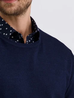 Pierre Cardin Herren Pullover in blau - Ärmel: langarm