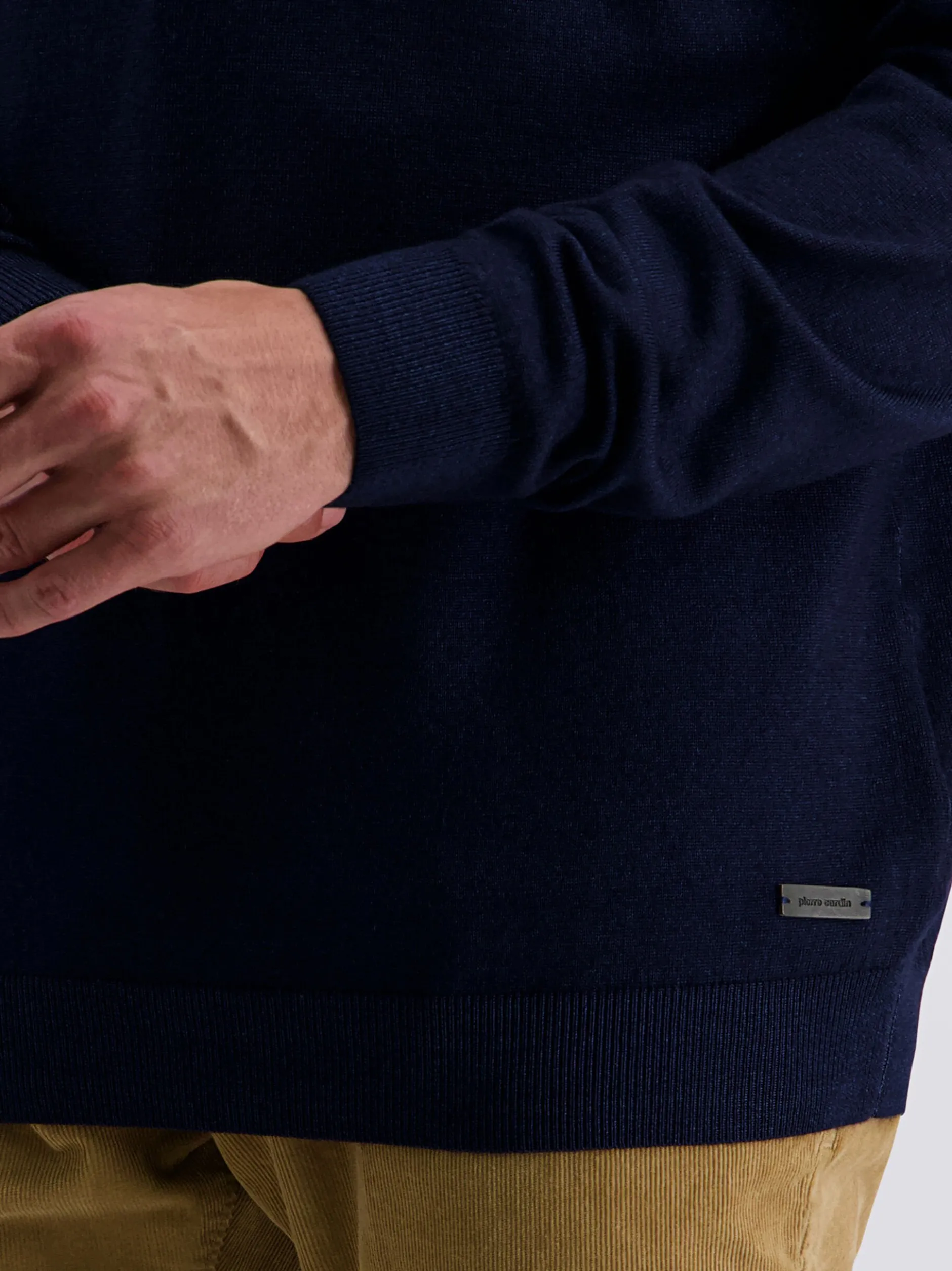 Pierre Cardin Herren Pullover in blau - Ärmel: langarm