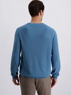 Pierre Cardin Herren Pullover in blau - Ärmel: langarm