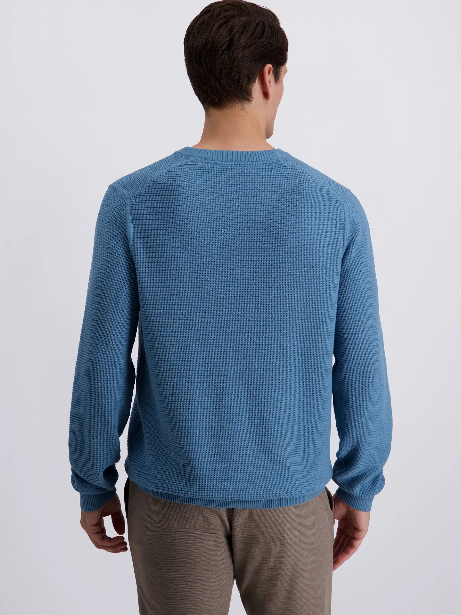 Pierre Cardin Herren Pullover in blau - Ärmel: langarm