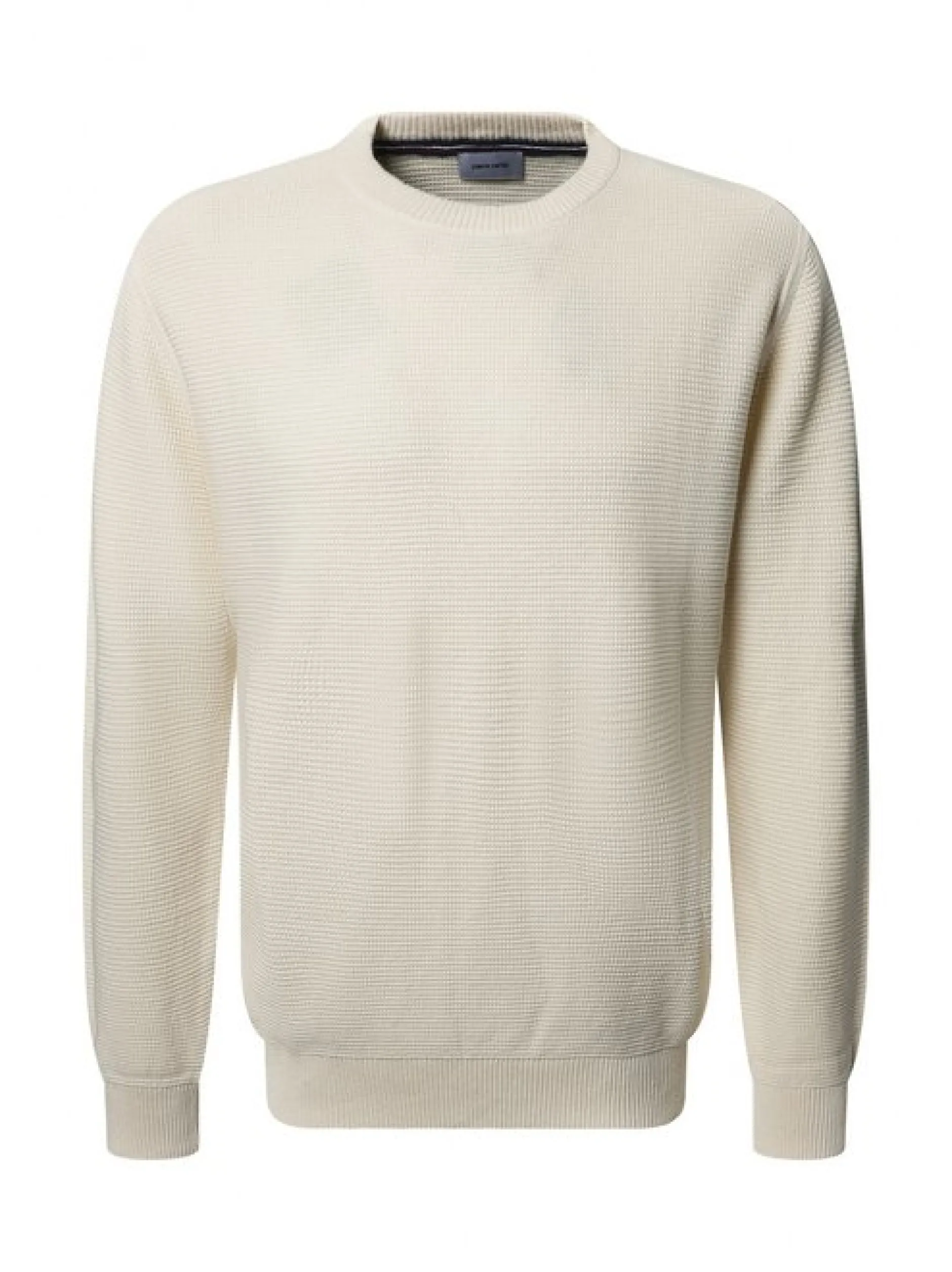 Pierre Cardin Herren Pullover in ecru - Ärmel: langarm